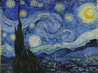 Φωτογραφία για Η τυρβώδης ροή στην «Έναστρη Νύχτα» του Vincent van Gogh