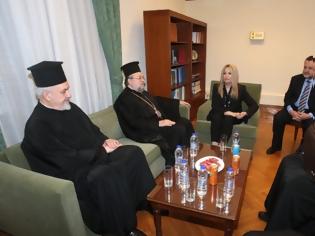 Φωτογραφία για Συνάντηση Γεννηματά με αντιπροσωπεία του Οικουμενικού Πατριαρχείου