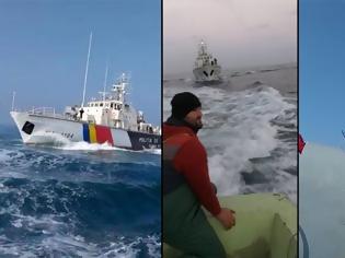 Φωτογραφία για Ρουμάνοι λιμενικοί άνοιξαν πυρ κατά τουρκικού σκάφους: Τρεις Τούρκοι τραυματίες – Βίντεο-ντοκουμέντο