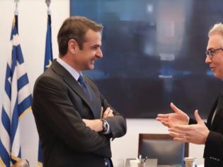 Φωτογραφία για Υποψήφιος με τη ΝΔ ο Ρουσόπουλος - Συνάντηση με Μητσοτάκη