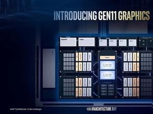 Φωτογραφία για Υψηλότερες επιδόσεις υπόσχεται η Gen11 GPU της Intel