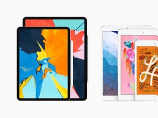 Φωτογραφία για Η Apple κυκλοφόρησε νέα ταμπλετ iPad Air και iPad mini 2019