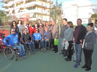 Φωτογραφία για ΚΑΛΑΜΑΤΑ - Στα αθλούμενα άτομα με αναπηρίες το γήπεδο αντισφαίρισης