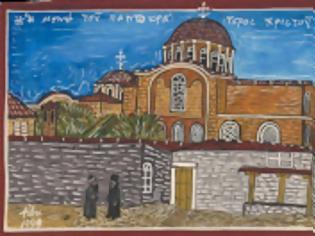 Φωτογραφία για 11828 - «Από την Πόλη στον Άθω» Έκθεση ζωγραφικής του Ιερομονάχου Αναστασίου στα Γρεβενά