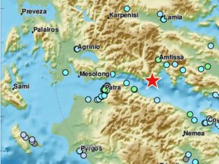 Φωτογραφία για Σεισμός 5,3 Ρίχτερ στο Γαλαξίδι, ταρακούνησε την Αθήνα