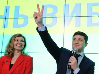 Φωτογραφία για Ο κωμικός Ζελένσκι νικητής των εκλογών στην Ουκρανία...