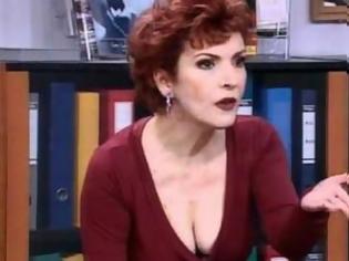 Φωτογραφία για Ασπασία Τζιτζικάκη: Στην τηλεόραση με έπαιρναν πρώτα για το ντεκολτέ μου (video)
