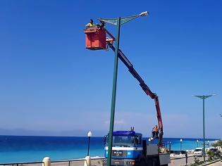 Φωτογραφία για Ξεκίνησε η ενεργειακή αναβάθμιση του δημοτικού φωτισμού σε όλο το νησί, με την τοποθέτηση 30.400 τύπου LED