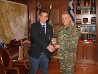 Φωτογραφία για Εθιμοτυπικές επισκέψεις στον Διοικητή 1ης Στρατιάς Αντγο Φλώρο Κωνσταντίνο