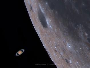 Φωτογραφία για Moon Occults Saturn