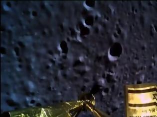 Φωτογραφία για Η τελευταία selfie του ρομποτικού σκάφους Beresheet πριν συντριβεί στη Σελήνη