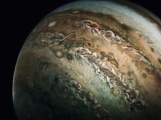 Φωτογραφία για Enhanced: The Dolphin Cloud on Jupiter