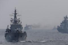 Πλοίο του Πολεμικού Ναυτικού σε άσκηση στη Μαύρη Θάλασσα