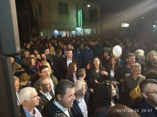 Φωτογραφία για Πλήθος κόσμου στα εγκαίνια του εκλογικού κέντρου του υποψηφίου δημάρχου Ακτίου-Βόνιτσας ΘΑΝΑΣΗ ΚΑΣΟΛΑ -(ΦΩΤΟ)