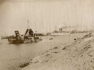 Φωτογραφία για 25 Απριλίου 1859: Η διώρυγα του Σουέζ και οι Δωδεκανήσιοι χτίστες