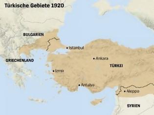 Φωτογραφία για Γερμανοί αναλυτές: «Ο Ερντογάν υλοποιεί τον Εθνικό Όρκο» – Δημοσιεύθηκε χάρτης με τουρκική τη Δ.Θράκη, τα νησιά του Αιγαίου & την Κύπρο