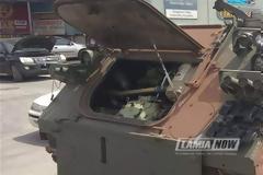 Τανκ… έμεινε στο κέντρο της Χαλκίδας