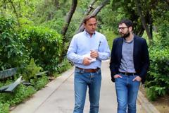 Κόκκαλης και Ηλιόπουλος στο Αλσος Παγκρατίου...