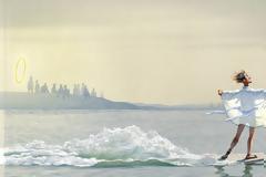 Όταν ο Ιησούς έκανε γυμνός σερφ πάνω στο κύμα...