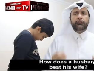 Φωτογραφία για Κατάρ: «Κοινωνιολόγος» δείχνει πως να ξυλοφορτώνεις τη γυναίκα!!