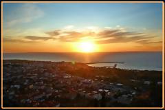 ΧΡΟΝΟΓΡΑΦΗΜΑ - Ηλιοβασίλεμα  στην Αρκαδιά