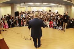 Πολύς κόσμος στην πρώτη προεκλογική εκδήλωση του ΕΡ. ΓΑΛΟΥΝΗ στον ΑΣΤΑΚΟ -ΦΩΤΟ: Χρήστος Μπόνης