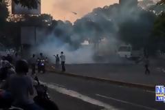 Άγριες συγκρούσεις στη Βενεζουέλα...