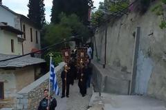 11978 - Δευτέρα του Πάσχα Στην Ιερά Νέα Σκήτη στο Άγιο Όρος (φωτογραφίες)