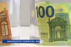 Τα τεστ - αντοχής που περνούν τα χαρτονομίσματα του ευρώ...