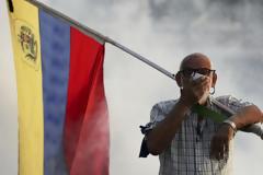 «Συννεφιασμένη» Πρωτομαγιά στη Βενεζουέλα...