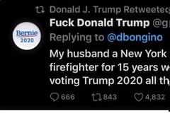 Την... πάτησε ο Τραμπ στο Twitter...