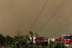 Φωτιά στη Μεταμόρφωση Χαλκιδικής...