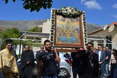 Εορτασμός της Ζωοδόχου Πηγής στην Κανδήλα