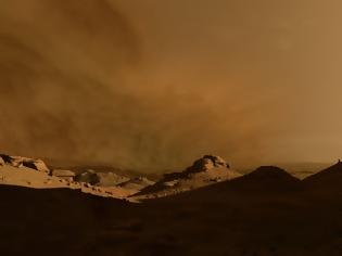 Φωτογραφία για Τεράστιες αμμοθύελλες «ρούφηξαν» το νερό στον πλανήτη Άρη