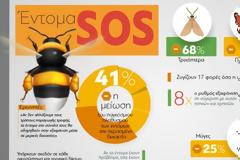 Τα έντομα -στυλοβάτες της ζωής- εκπέμπουν σήμα κινδύνου