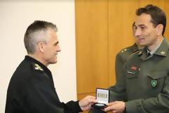 Βράβευση του ΕΠΟΠ Λοχία Αθανάσιου Καρβουνιάρη από τον Δκτη ΑΣΔΥΣ