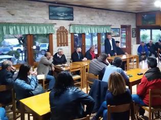 Φωτογραφία για Επίσκεψη του Δημάρχου Γρεβενών κ εκ νέου υποψηφίου Γιώργου Δασταμάνη στα χωριά Κυρακαλή, Λόχμη, Αμυγδαλιές, Ροδιά και Σύνδενδρο (εικόνες)