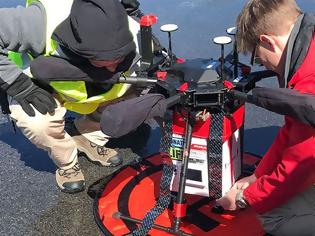 Φωτογραφία για Η πρώτη μεταφορά οργάνων με drone παγκοσμίως