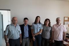 Κλιμάκιο της Ένωση Νοτιοανατολικής επισκέφθηκε την Διεύθυνση και το Α.Τ. Ελληνικού