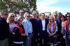 Στο Άκτιο ο Αλέξης Τσίπρας για τα εγκαίνια του σταθμού αεροδιακομιδής του ΕΚΑΒ (φωτο)