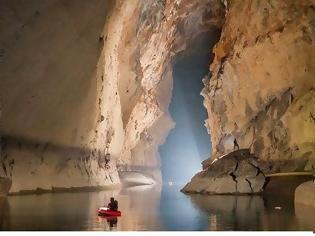 Φωτογραφία για Τοπία που κόβουν την ανάσα: Ατρόμητοι ταξιδιώτες στις ανεξερεύνητες σπηλιές της Κίνας (BINTEO και Φωτογραφίες)!!