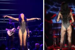 Η Πάολα εμφανίστηκε ημίγυμνη στις πίστες της Νέας Υόρκης