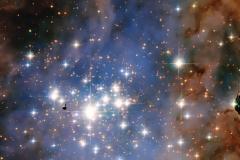 Young Star Cluster Trumpler 14 from Hubble