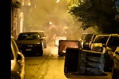 «Βροχή» οι μολότοφ στα γραφεία του ΠΑΣΟΚ