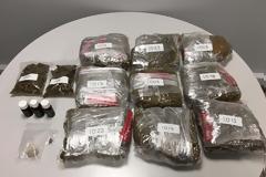 37χρονος με εννέα κιλά χασίς στη Θεσσαλονίκη