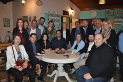 Επίσκεψη  Γ. Παπαναστασίου σε Καινούργιο και Μεγάλη Χώρα