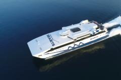 WorldChampion Jet: Η Seajets εγκαινίασε το πλοίο που μπήκε στα ρεκόρ Γκίνες