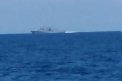 Φωτο ντοκουμέντο: Τουρκική φρεγάτα ανάμεσα σε Κέα και Σούνιο