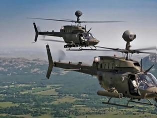 Φωτογραφία για Πέταξαν ήδη από το Βόλο στο Στεφανοβίκι τα δύο πρώτα ελικόπτερα Kiowa Warrior