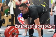Ο Ανθυπασπιστής του 642 Μ/Κ ΤΠ που σάρωσε τα χρυσά μετάλλια στο Δυναμικό Τρίαθλο Powerlift